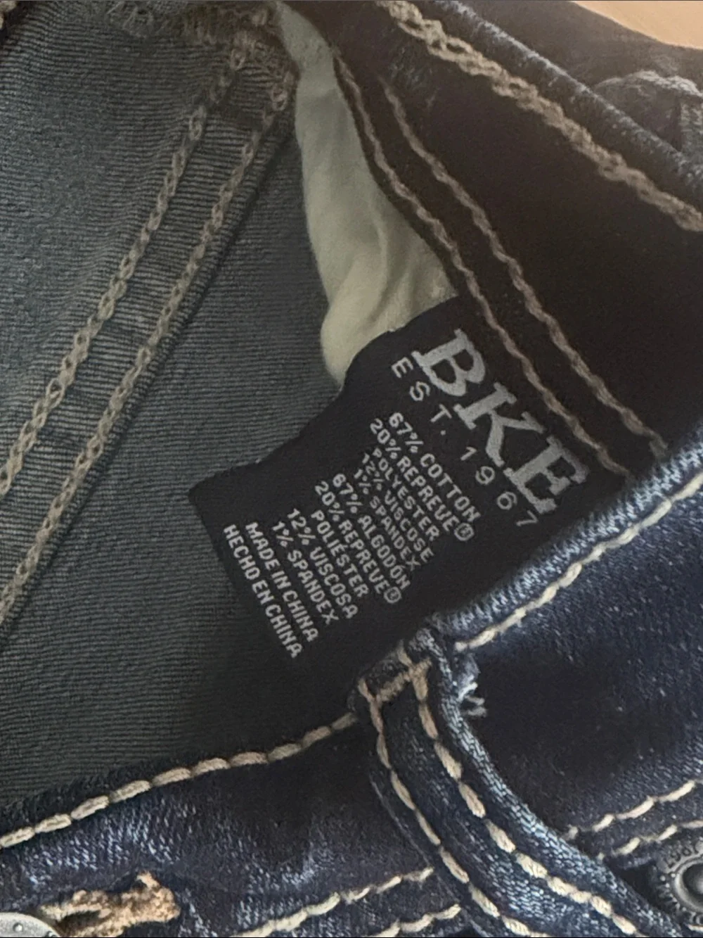 Men’s BKE Tyler dark wash jeans